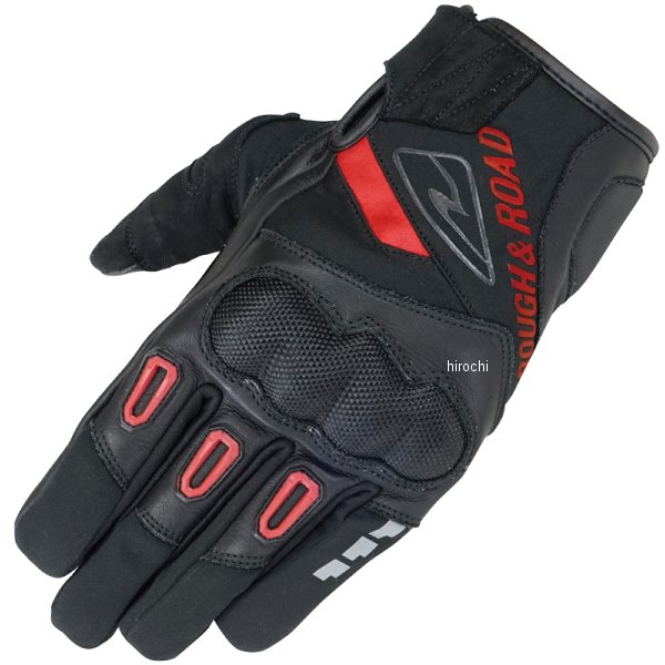 RR8659RD2 ラフ&ロード 秋冬モデル ウインドガードプロテクショングローブ 赤 Mサイズ