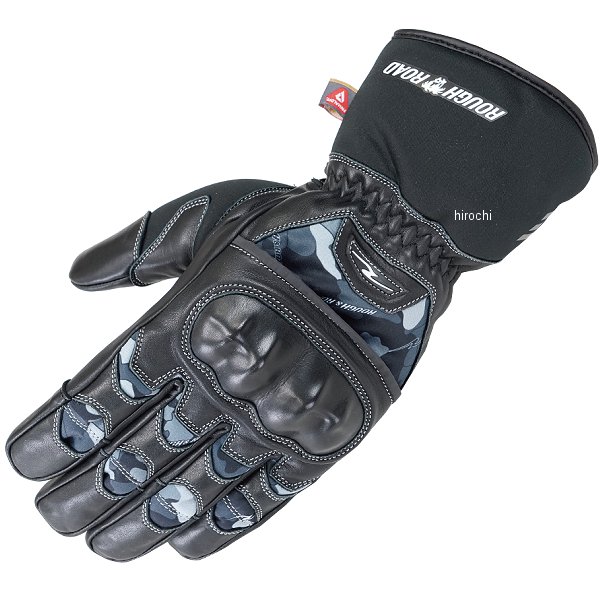 RR8661GY-CM5 ラフ&ロード 秋冬モデル プリマロフト プロテクトウインターグローブ グレーカモ XLサイズ