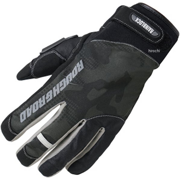 RR8912BK-CM5 ラフ&ロード 春夏モデル ラフレイングローブ ブラックカモ XLサイズ