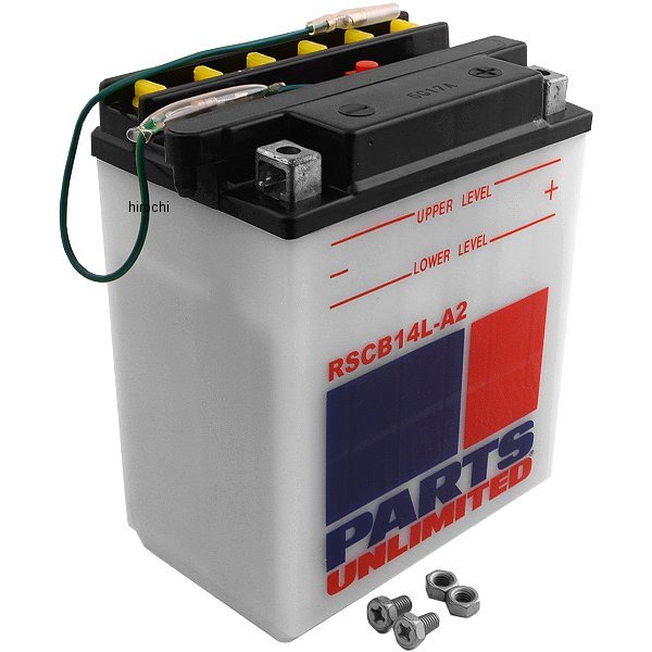 RSCB14L-A2 パーツアンリミテッド Parts Unlimited 液別 耐久バッテリー 開放型 12V SYB14L-A2