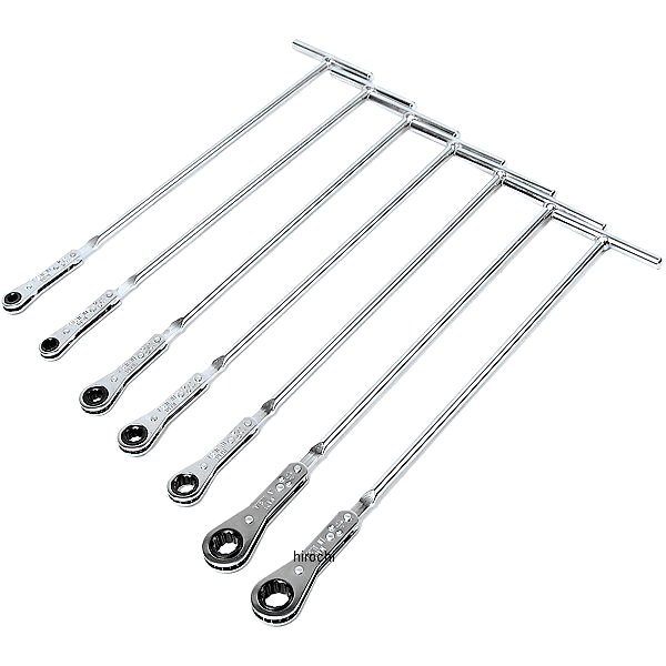 RTB607 スナップオン Snap-on Tハンドル ラチェッティング 12角 インチ セット