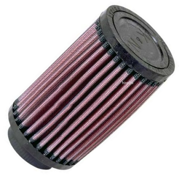 RU-0210 K&N カスタムエアフィルター ラウンドストレート Φ43/127Lmm