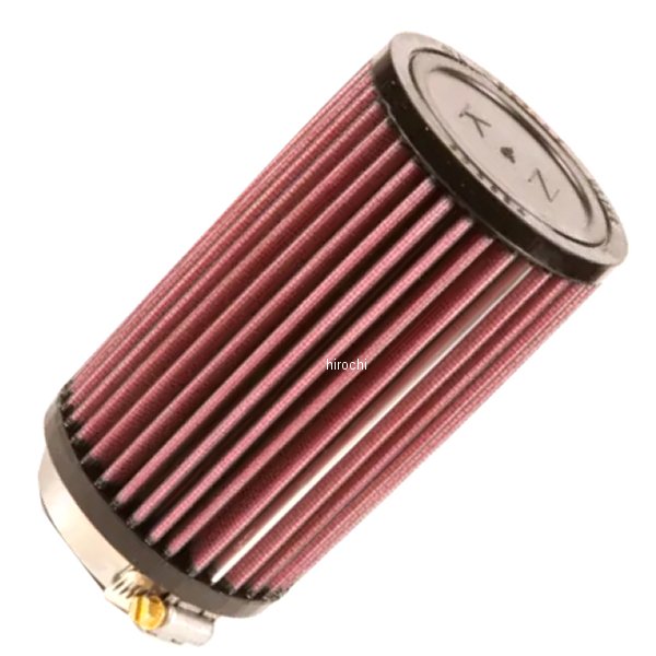 RU-0820 K&N カスタムエアフィルター ラウンドストレート Φ62/L152mm