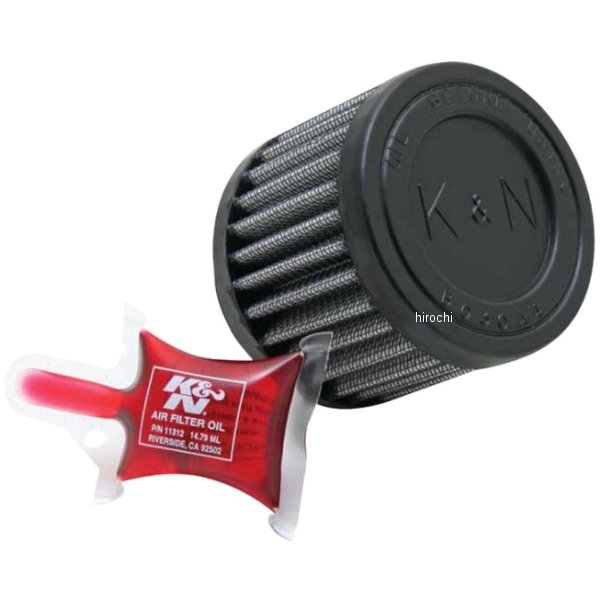 RU-1130 K&N エアフィルター ラウンドストレート φ43/L64mm 汎用
