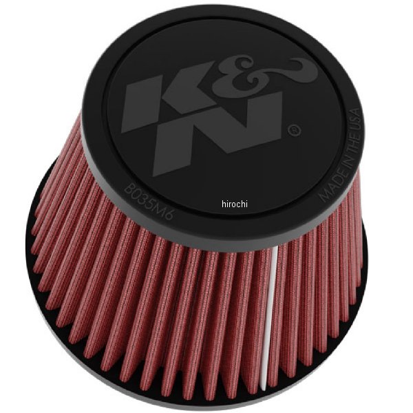 RU-9920 K&N ラウンドテーパー、ラバー、ベントホール