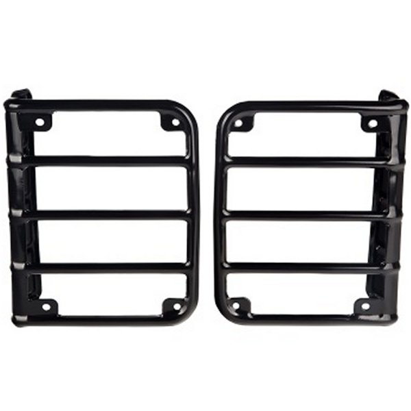Rugged Ridge 07年-18年 Jeep ラングラー Black Tail Light Euro Guards