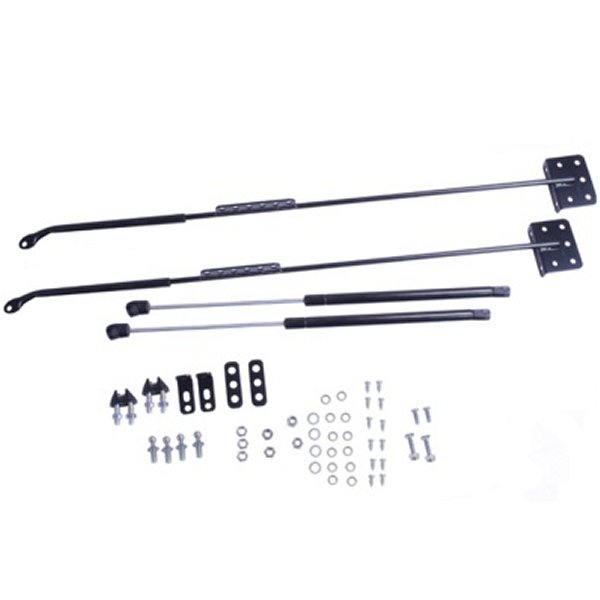 Rugged Ridge 72-06 Jeep CJ / Jeep ラングラー Hood Lift Kit