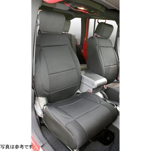 Rugged Ridge Neoprene フロント Seat Covers 07-10 Jeep ラングラー JK