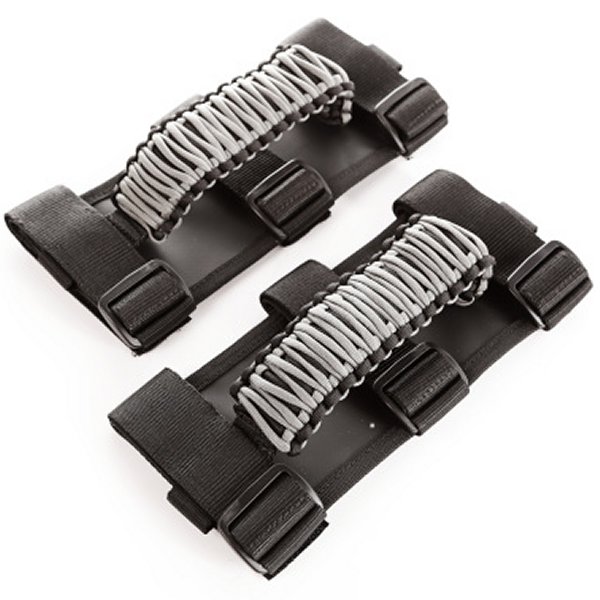Rugged Ridge Paracord Grab Handles Gray/ブラック 2個
