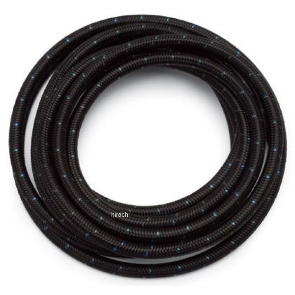 632093 Russell パフォーマンス -6 AN ProClassic ブラック Hose (Pre-パッケージd 20 Foot Roll)
