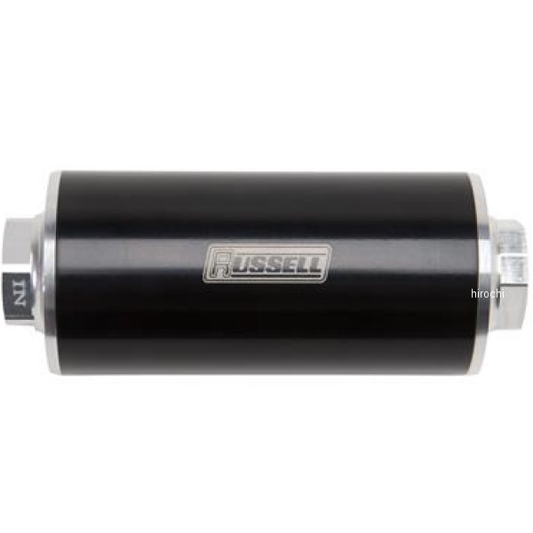649250 Russell パフォーマンス Anodized アルミニウム (12in Length -10 male inlet/outlet)