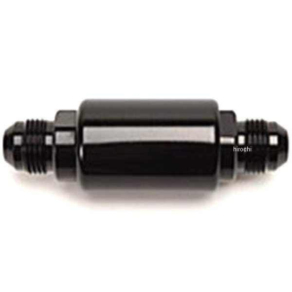 650103 Russell パフォーマンス ブラック Anodized (3-1/4in Length 1-1/4in dia. -8 male inlet/outlet)