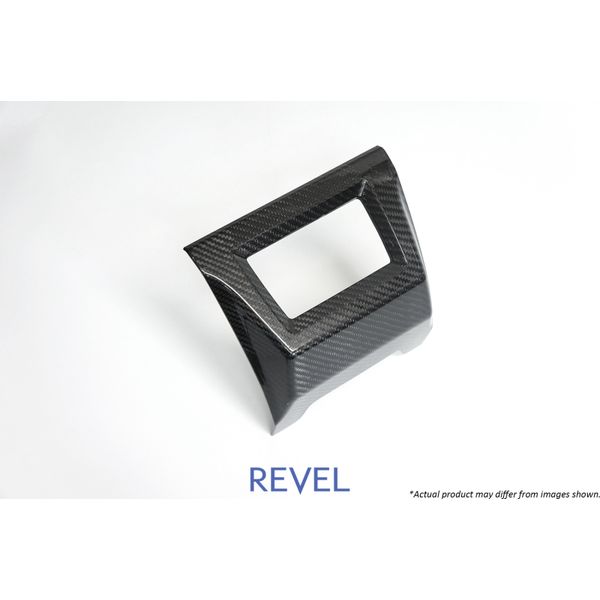Revel GT ドライカーボン リア Fog Light Cover 15-18 スバル WRX/STI - 1 Piece