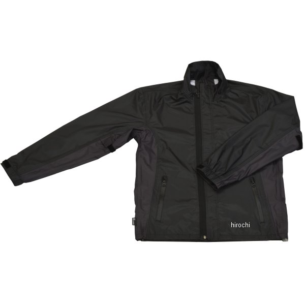 RW-054 リード工業 スリムレインスーツ 黒 LL