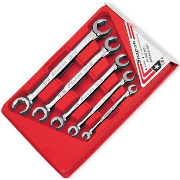 RXFS605B スナップオン Snap-on フランクドライブ ダブル フレア ナット 6角 インチ セット