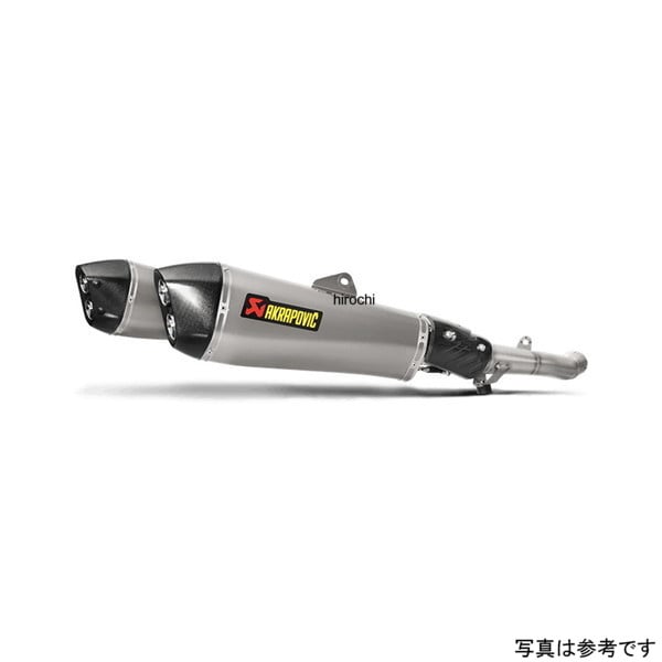 S-K14SO6-HZAAT アクラポビッチ AKRAPOVIC スリップオンマフラー E1仕様 ヘックス 16年以降 ニンジャ ZX14R チタン (デュアル)