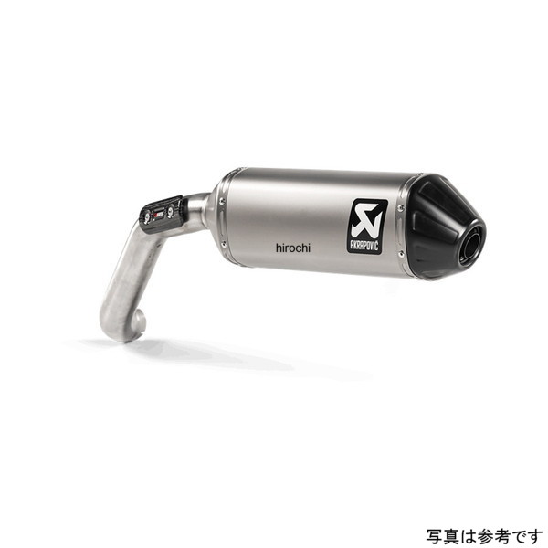 S-MG8SO2-HFTT アクラポビッチ AKRAPOVIC スリップオンマフラー 21年 V85TT チタン EC/ECE