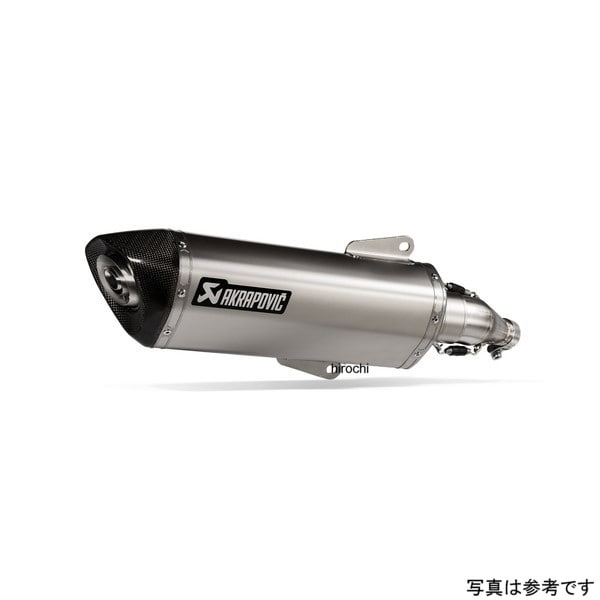 S-Y125SO6-HRSS アクラポビッチ AKRAPOVIC レーシングラインフルエキゾーストマフラー ステン EC/ECE ヤマハ XMAX125 21-24