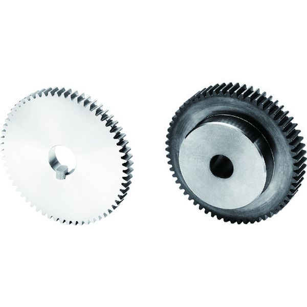 S45C平歯車 S1S 68A-1010F 形状A1 モジュール1 歯数68 歯幅10mm 穴径Φ10mm