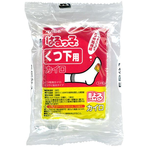 S387319 685-1983 タカビシ化学(株) タカビシ はるっ子くつ下用カイロ 5足入