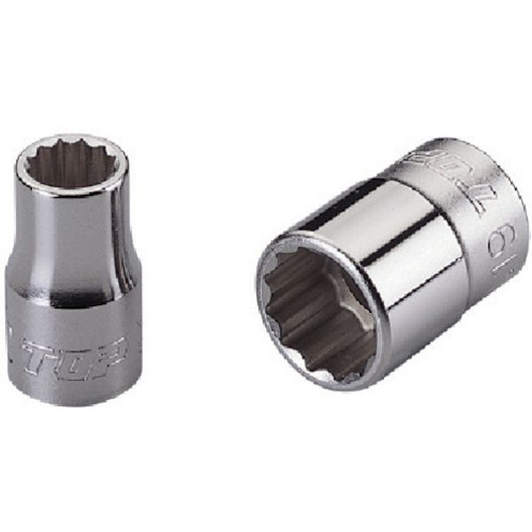 S419 723-2608 トップ工業(株) TOP ソケットレンチ用ソケット 差込角12.7mm 対辺19mm
