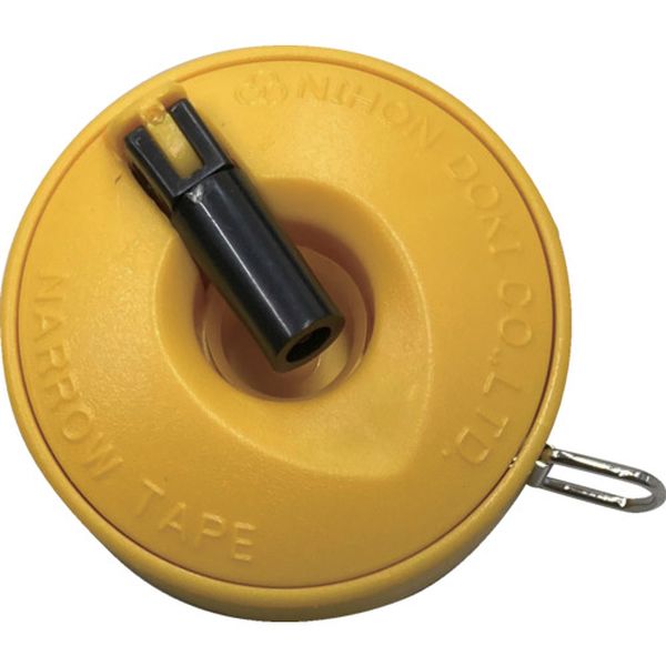 S83 563-0328 日本度器(株) 日本度器 8mm巾鋼製巻尺 細巾巻尺 3m