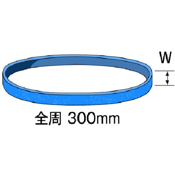 SA1166 167-4477 ミニター(株) ミニモ ジルコニアベルト ＃100 W＝8mm