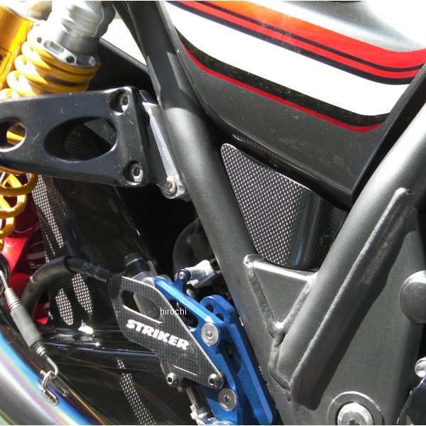 SAD-RTC101C ストライカー STRIKER リザーバータンクカバー ZRX1200DAEG、ZRX1200、ZRX1100 カーボン