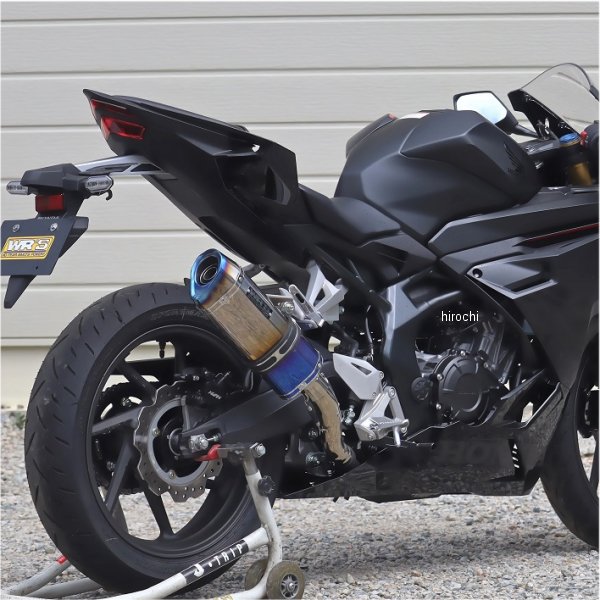 SB1245JM ダブルアールズ WR'S SS-OVAL  スリップオンマフラー 23年- CBR250RR 焼き色チタンサイレンサー
