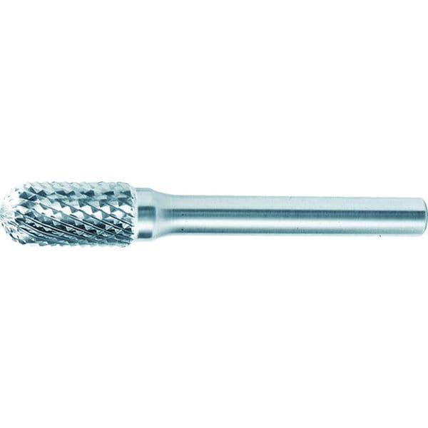 スーパー超硬バー ダイヤモンドカット ロー付タイプ シャンク径6mm(先丸円筒型) 刃径：9.5 刃長：19.0