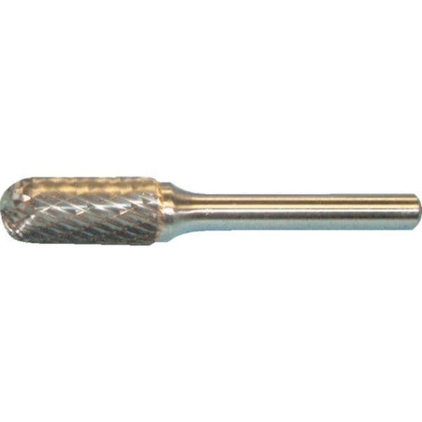 SB2C07 281-8388 スーパー超硬バー シャンク径6mm(先丸円筒型)ダブルカット(刃径：11.0)