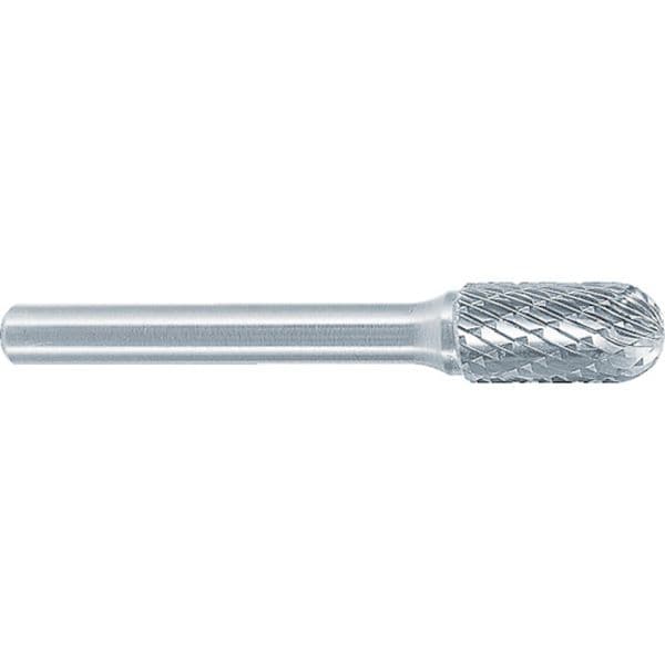 SB2C07S 321-6608 スーパー超硬バー シャンク径6mm(先丸円筒型)シングルカット(刃径：11.0)