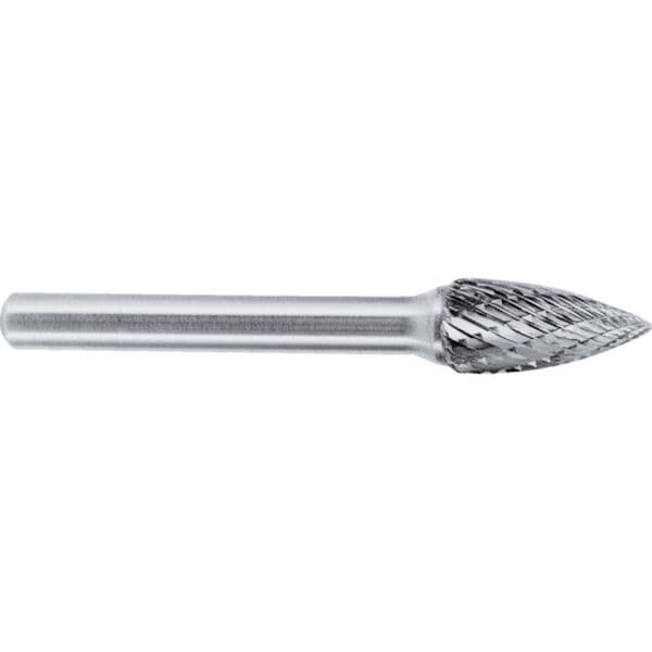 SB4C04SL 322-2900 スーパー超硬バー ロングシャンク径6mm(ポイント型シングルカット刃径12.7