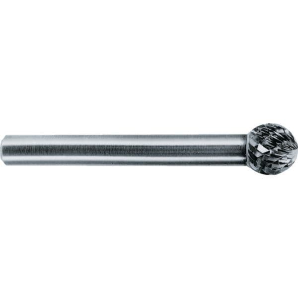 SB8C03SL 322-3086 スーパー超硬バー ロングシャンク径6mm(球型)シングルカット 刃径：6.0