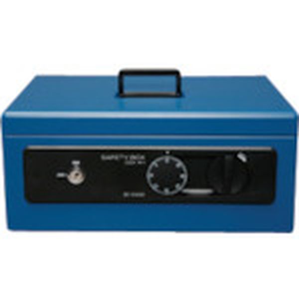 SBXA4BL 512-0951 アイリスオーヤマ(株) IRIS 558234 手提げ金庫 SBX-A4 ブルー