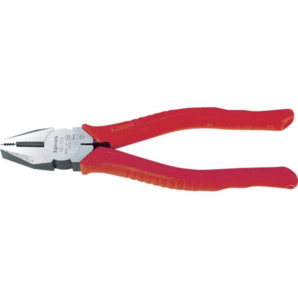 SC150Z (株)スリーピークス技研 スリーピークス ペンチ(JIS付) エラストマーグリップ 167mm