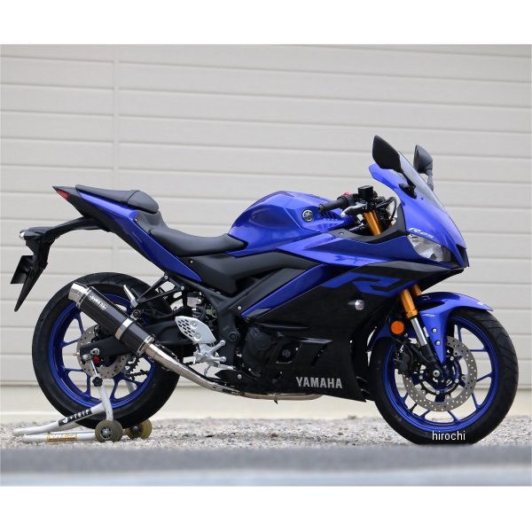 SC2255JM ダブルアールズ WR'S フルエキゾースト ラウンド JMCA認証 18年-21年 YZF-R25 カーボン