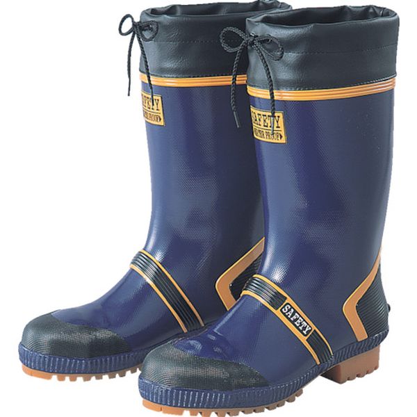 SCDX240 福山ゴム工業(株) 福山ゴム 長靴 ジョルディックセフティーDX(先芯入り) ネイビー 24.0