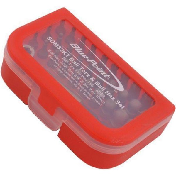 SDM32KT スナップオン Snap-on ブルーポイント ボール 6角 ビットセット 1/4インチ 6角