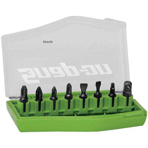SDMC8GP スナップオン Snap-on スクリュードライバー ビット コンビネーション グリーン ケース 8個セット