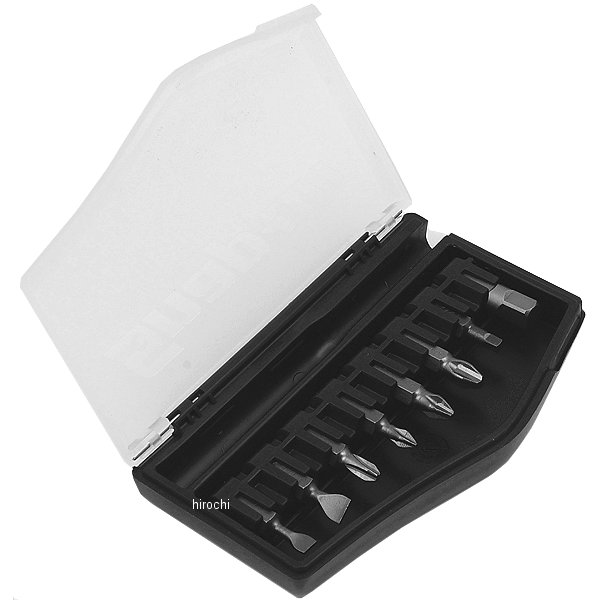 SDMC8P スナップオン Snap-on スクリュードライバー コンボ ビット 8個 セット ブラック