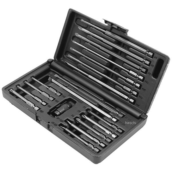 SDML19KT スナップオン Snap-on ロングパワービットセット フラットビット4個、フィリップスビット6個、トルクスビット8個