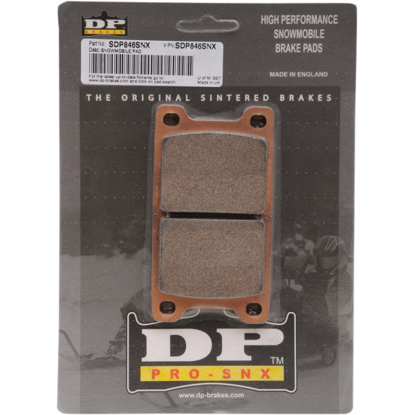 SDP-846SNX SDP846SNX DPブレーキ DP Brakes ブレーキパッド シンタード メタル Ski-Doo 左右ペア
