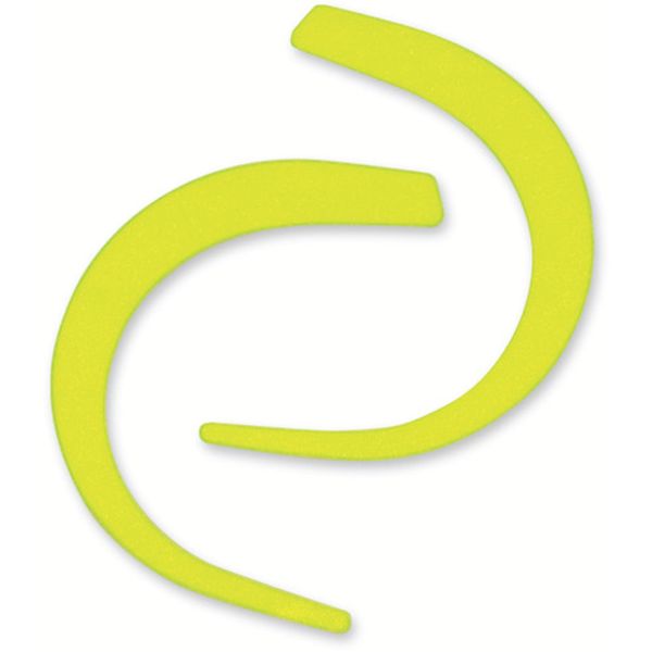 SEALYELLOW 855-0583 藤井電工(株) ツヨロン フック用蛍光シール フック蛍光シール 黄(1枚)