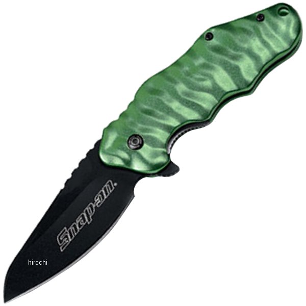 SEK74MAKG スナップオン Snap-on ナイフ ラージウィンクル オリオン デザイン グリーン