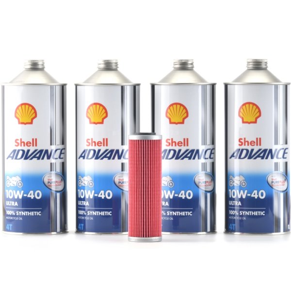 SET-159-4TU10404 K&N エンジンオイル、フィルターセット Ducati