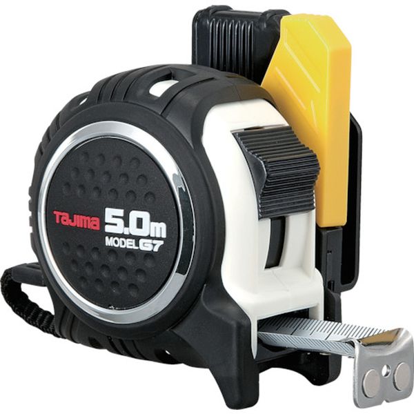 SFG7LM2550W (株)TJMデザイン タジマ セフG7ロックマグ爪25 5.0m メートル目盛 黒/白