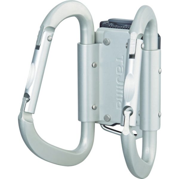 SFKHACLW 102-4590 (株)TJMデザイン タジマ 着脱式工具ホルダーアルミ カラビナダブル 大