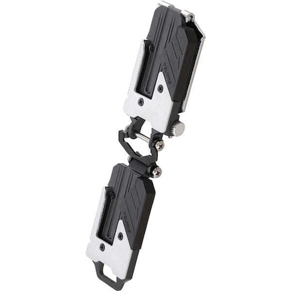 SFMHLDS2M 524-2257 (株)TJMデザイン タジマ セフ後付ホルダー メタル上下2連