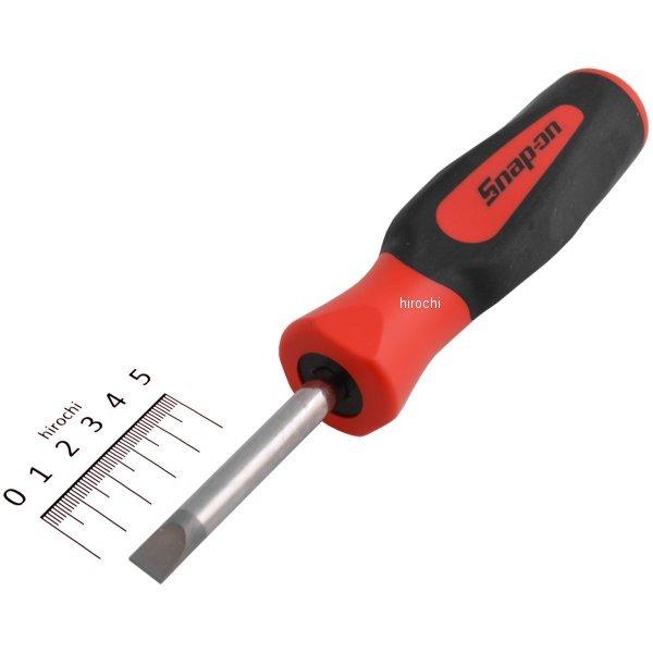 SGD153BR スナップオン Snap-on ソフト グリップ ドライバー フラット チップ キャビネット 先端部 .050インチ 赤